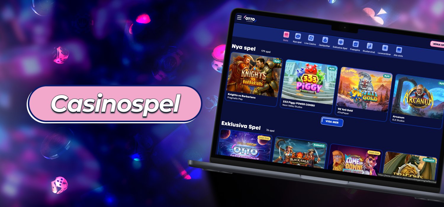 spel på Otto Casino Sverige